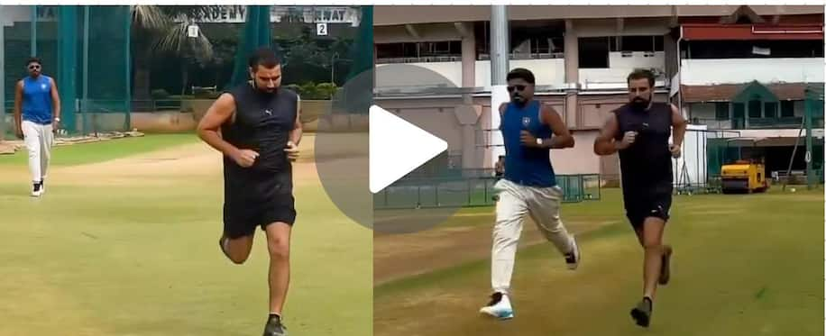 [Watch] Mohammed Shami Goes Through High-Intensity Training Ahead Of IND Comeback